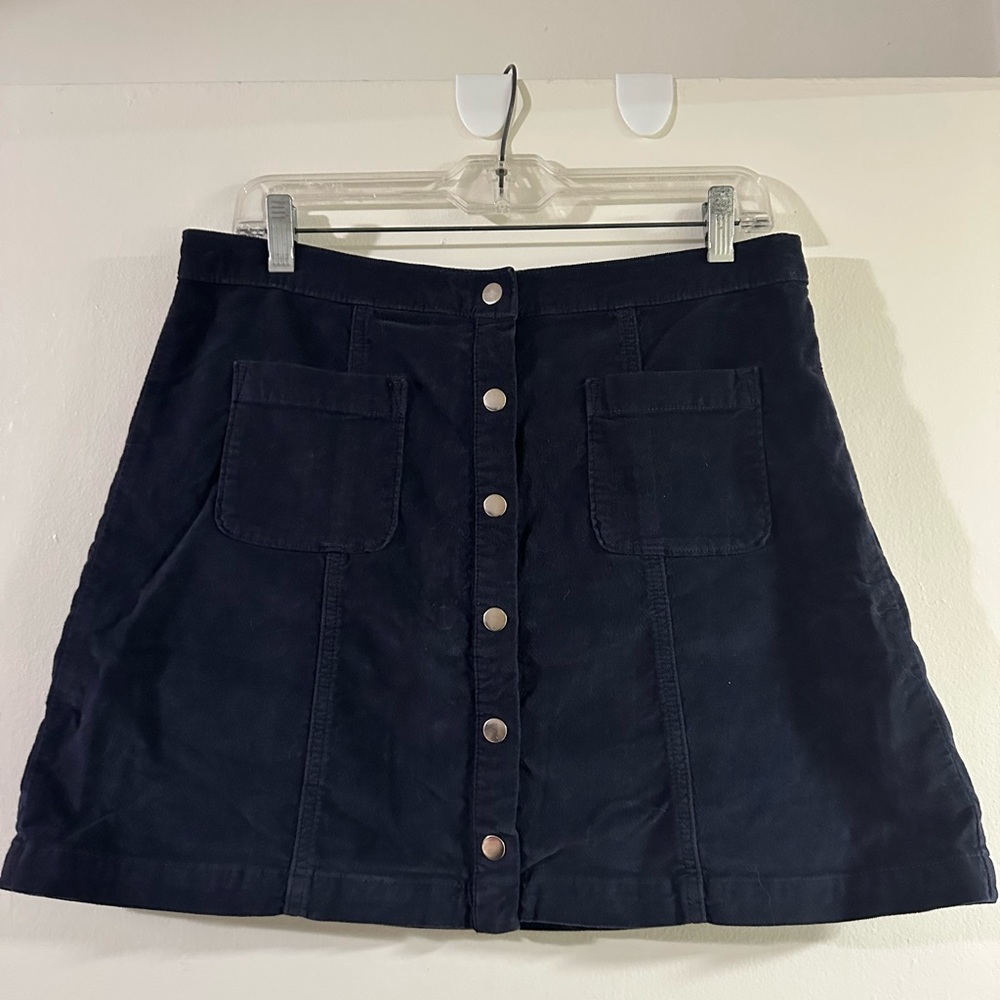 Urban Outfitters faux suede skirt